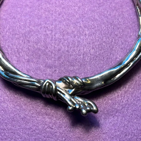 RARE vintage Yaacov Heller (like but could not confirm) sterling silver choker